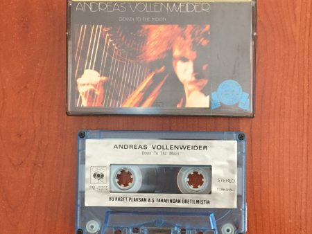 Andreas Vollenweider   Down to the Moon, Kaset Online Hot Sale