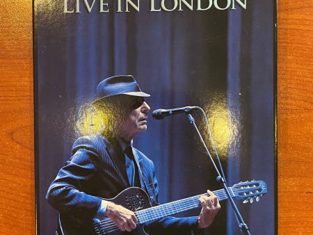 Leonard Cohen   Live in London, DVD + İstanbul Konseri Bileti For Sale