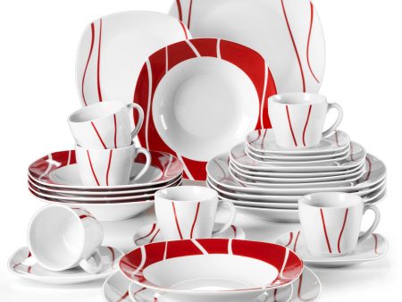 ARTHEMIS CONJUNTO DE JANTAR PORCELANA 18 PCS on Sale