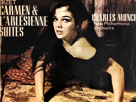 Charles Munch New Philarmonia Orchestra   Georges Bizet   Carmen - L Arlesienne Suites, LP Discount