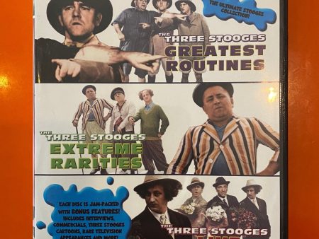 The Three Stooges, 3 x DVD Set Sale