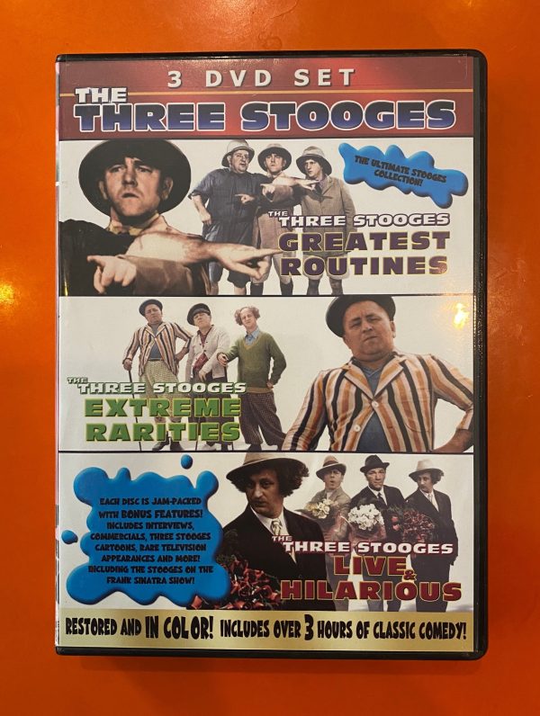 The Three Stooges, 3 x DVD Set Sale