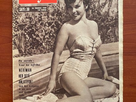 Hayat Dergisi, 1959 Sayı: 30, 24 Temmuz, Dergi Online Sale