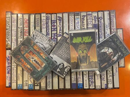 Hard Rock, Heavy Metal Ağırlıklı 44 Adet Kaset İçeren Lot, Kaset Online now