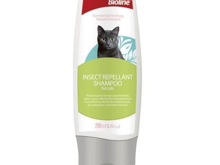 bioline Insect Repellent Shampoo For Cats Fashion