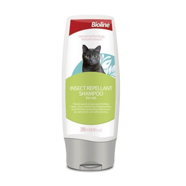 bioline Insect Repellent Shampoo For Cats Fashion