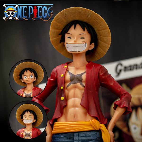 Luffy Rei dos Piratas Anime 28 cm Hot on Sale