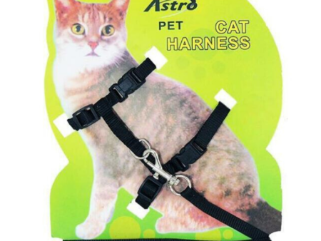 Adjustable Nylon Cat Harness and Leash Hot on Sale