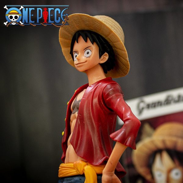 Luffy Rei dos Piratas Anime 28 cm Hot on Sale