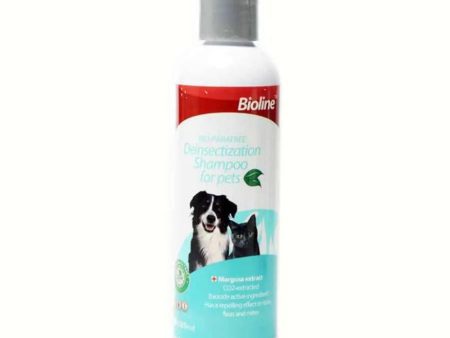 Bioline Deinsectization Shampoo For Dogs 200ml Online now