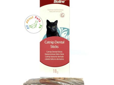 Bioline Catnip Dental Sticks 10g For Sale