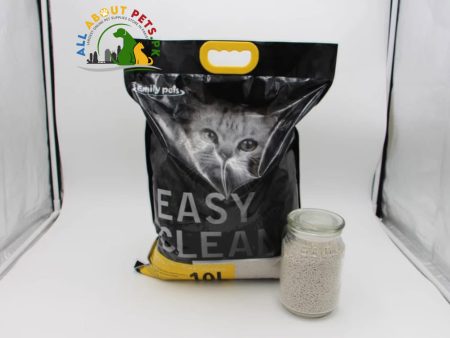 Emly pet litter - Super Absorbent, Easy to Scoop, Long Lasting | 10L Levondar-Flavored Cat Litter Hot on Sale