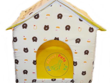 Beautiful Soft Cat Houses With Colorful Prints Online Hot Sale