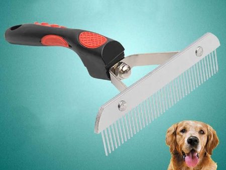 Heavy  DUTY RAKE COMB FOR MEDIUM & LARGE BREEDS OF DOG Cheap