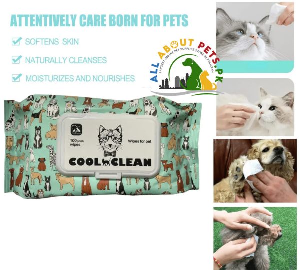 Cat Dog Cleaning Wipes (100 Pieces) - Convenient and Effective Pet Cleaning Solution Online Hot Sale