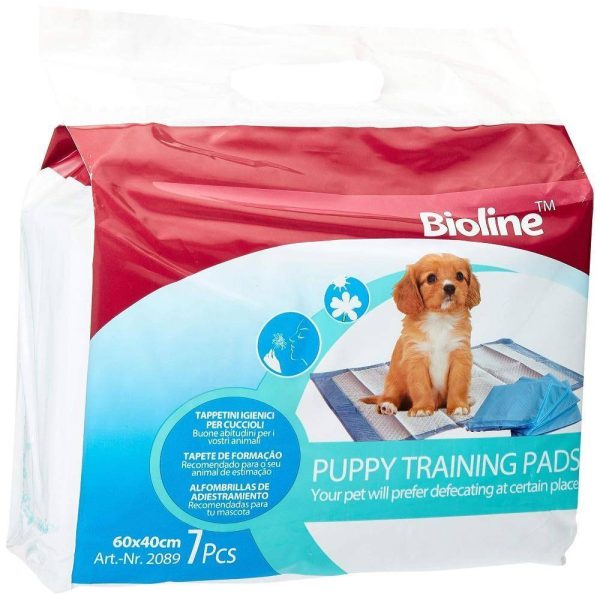 Bioline Puppy Training Pads - 60x40 cm (7pcs) Fashion