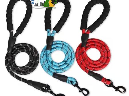 Pet Leash with Soft Foam Handle for Comfortable Walks and Outdoor Activities For Sale