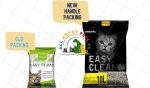 Emly pet litter - Super Absorbent, Easy to Scoop, Long Lasting | 10L Lemon-Flavored Cat Litter Supply