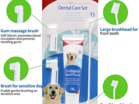 Bioline Dental Care Set For Dogs For Cheap